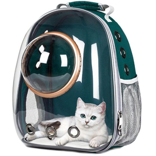 Astronaut Bubble Transparent Travel Backpack Cat Carrier