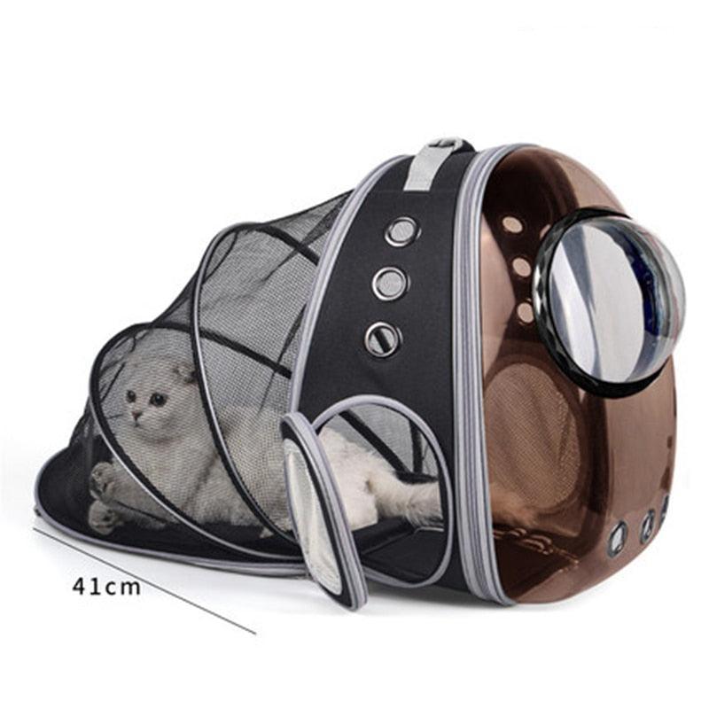 Expendable Astronaut Capsule Breathable Transparent Backpack Cat Carrier - Image 11