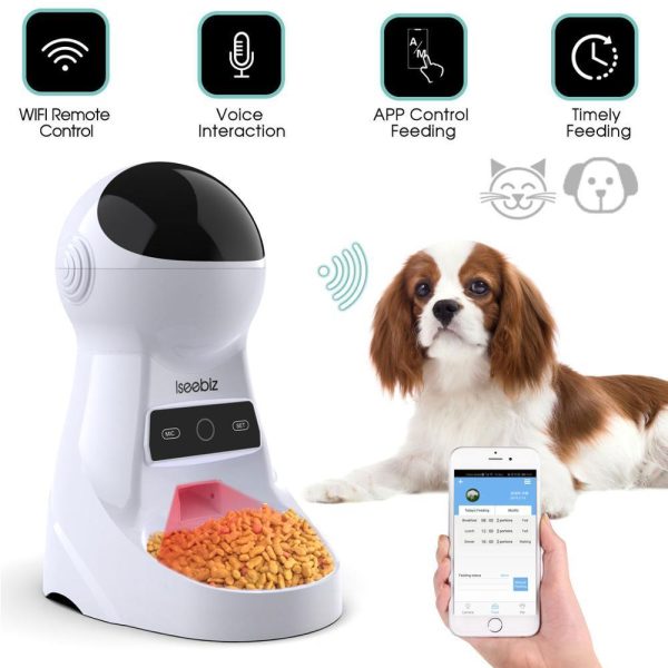 Automatic Camera Record and Voice Support Cat Feeder - Image 8