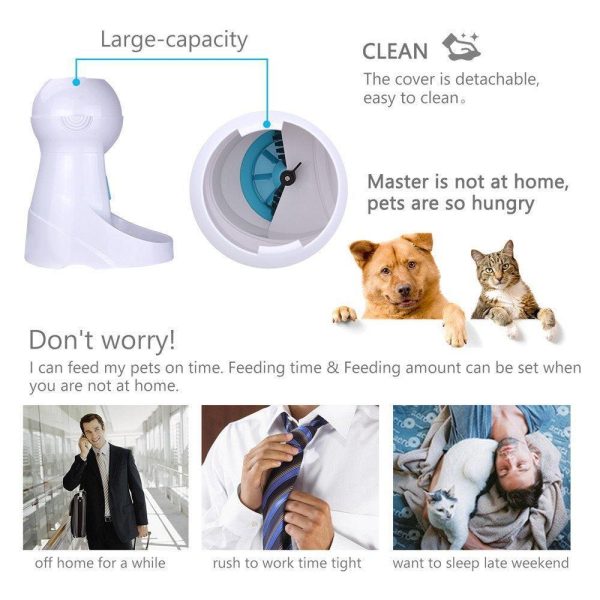 Automatic Camera Record and Voice Support Cat Feeder - Image 16