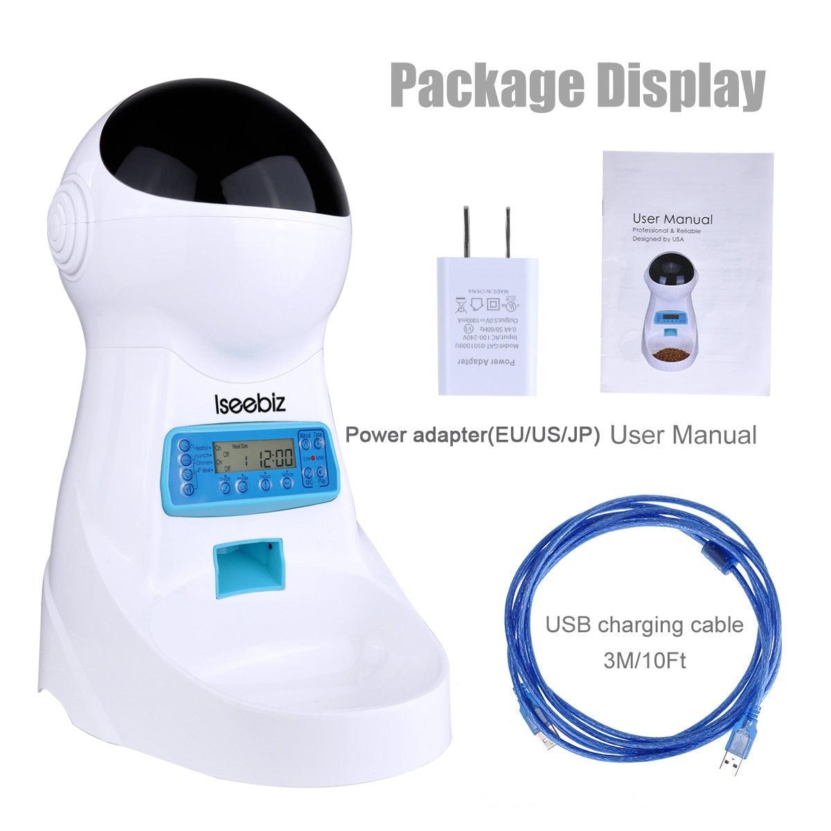 Automatic Camera Record and Voice Support Cat Feeder - Image 12