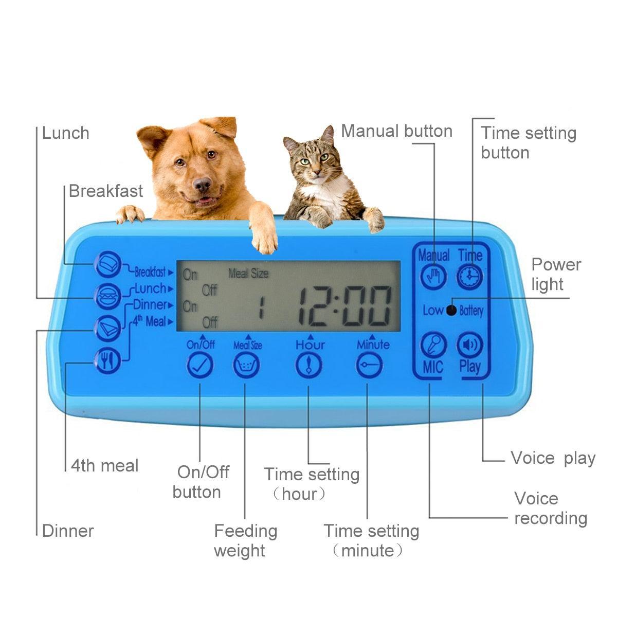 Automatic Camera Record and Voice Support Cat Feeder - Image 13