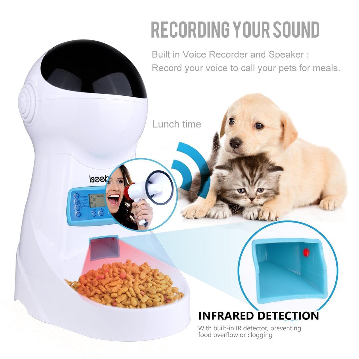 Automatic Camera Record and Voice Support Cat Feeder - Image 14