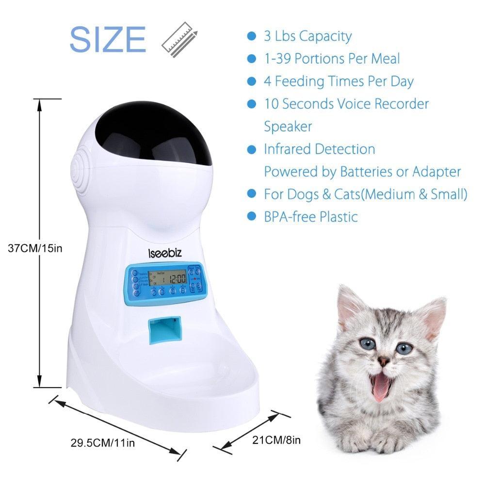 Automatic Camera Record and Voice Support Cat Feeder - Image 4