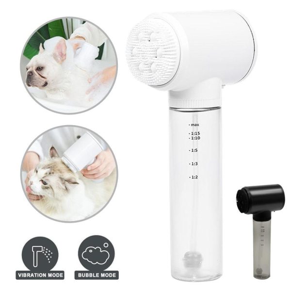 Automatic Soft Bathing Brush Pet Massager