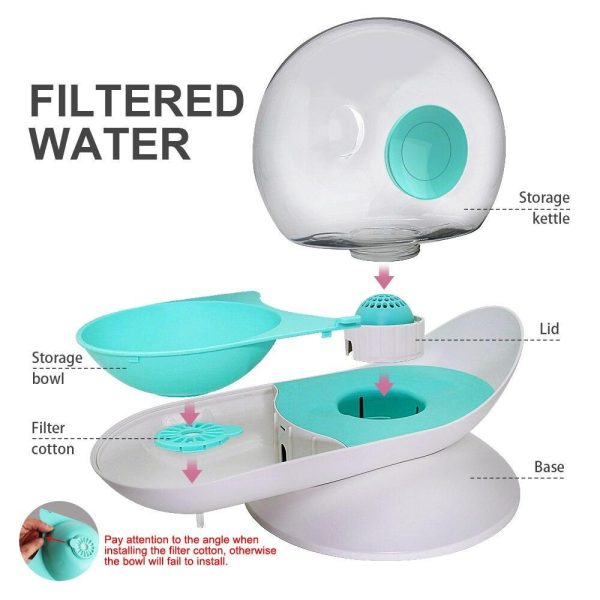 Automatic Water Dispenser Cat Water Bowl - Image 3