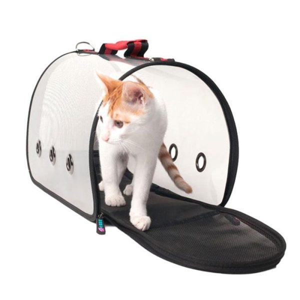 Transparent Lightweight Tote Shoulder Bag Pet Carrier - Image 8