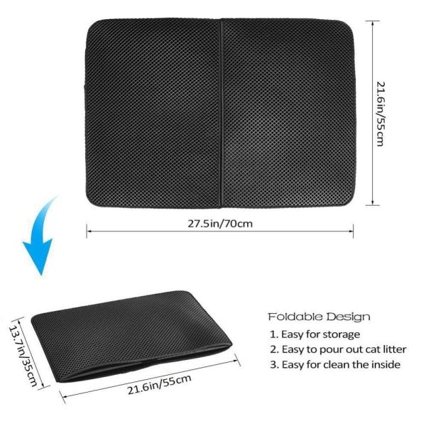Cat Double Layer Litter Trapper Mat - Image 10