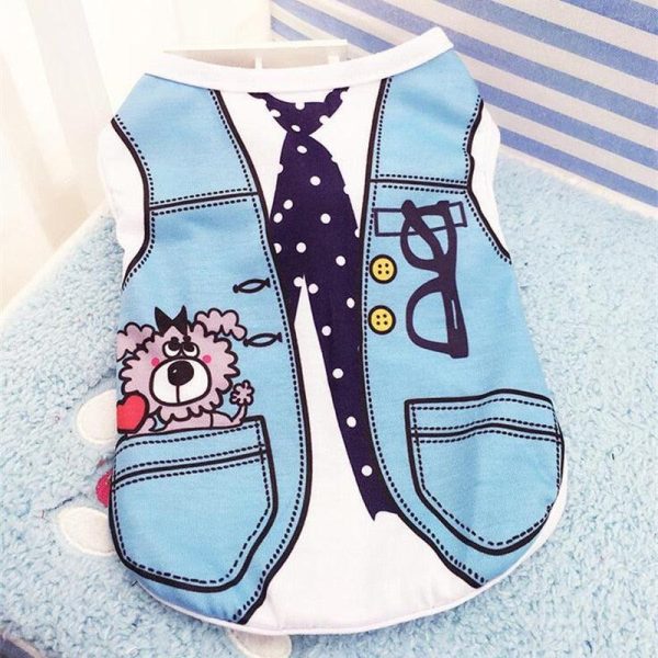 Cute Pet Vest Shirt Costume - Image 9