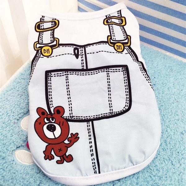 Cute Pet Vest Shirt Costume - Image 8