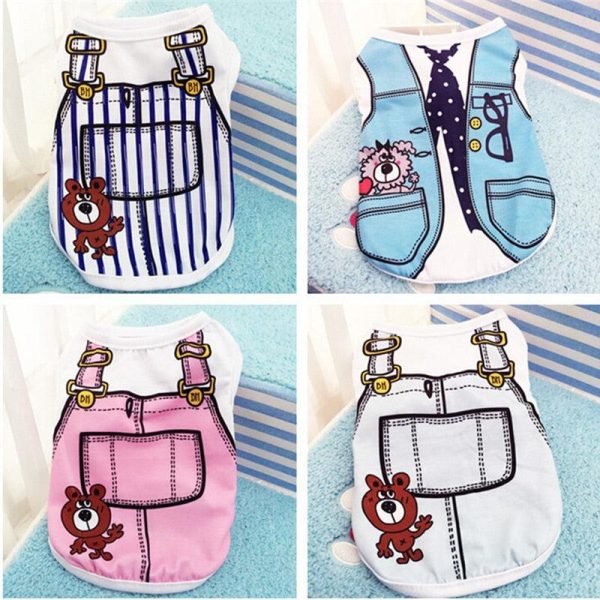 Cute Pet Vest Shirt Costume - Image 5