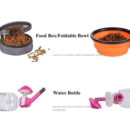 Foldable Transparent Breathable Traveling Cat Carrier With Water Supply - Image 5