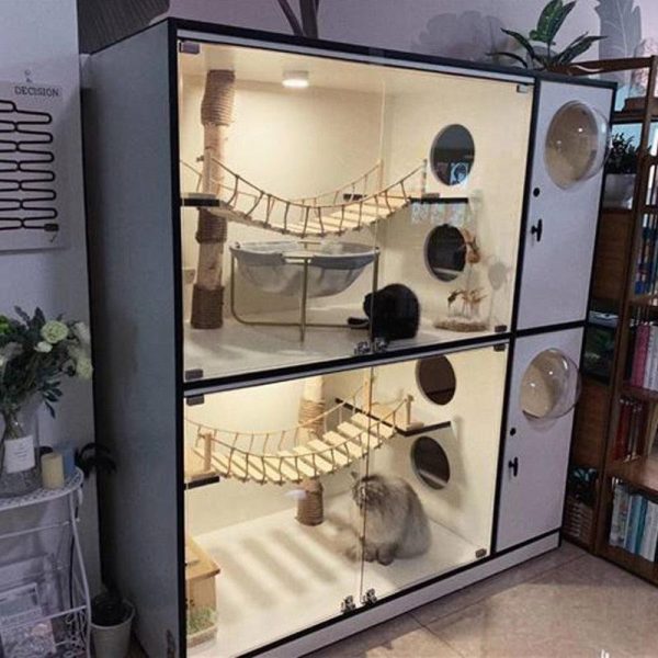 Rope Bridge Climbing Frames For Cats - Image 6