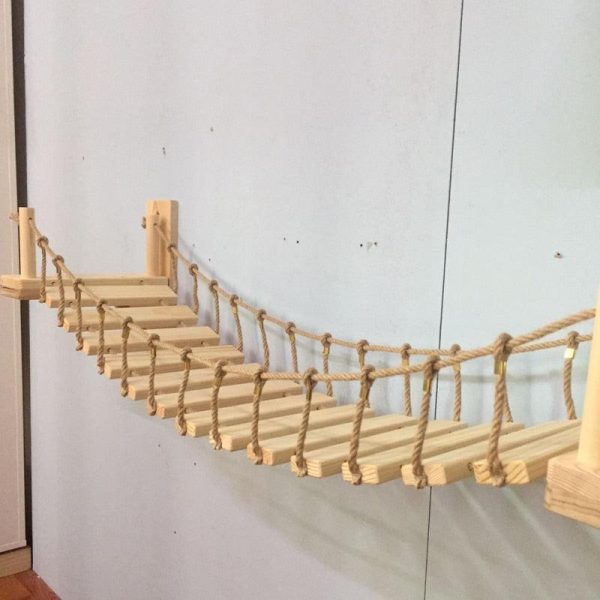 Rope Bridge Climbing Frames For Cats - Image 2