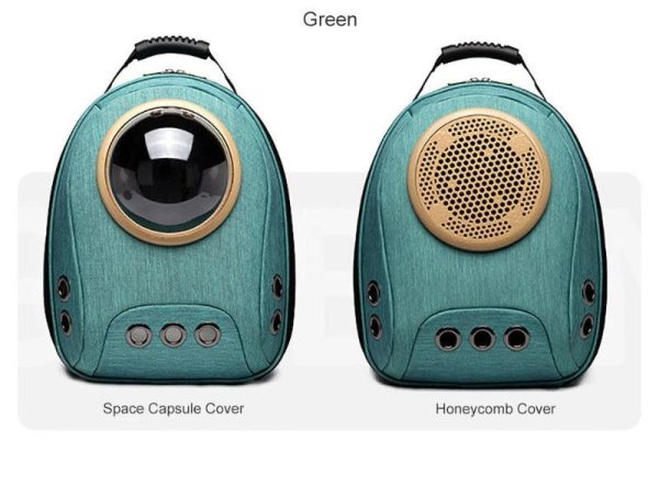 Cats Traveling Backpack Space Capsule Handbag Carrier - Image 12