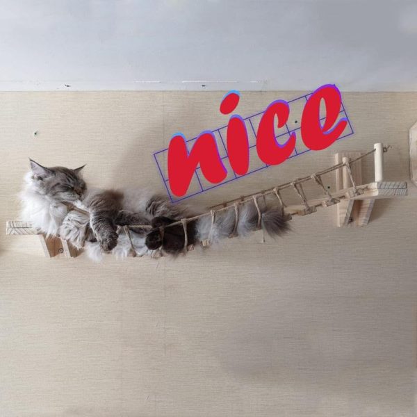 Rope Bridge Climbing Frames For Cats - Image 7