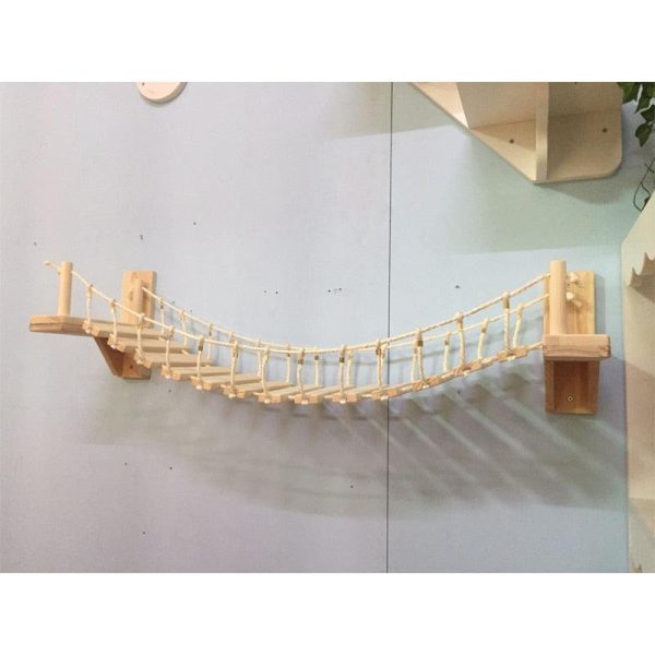 Rope Bridge Climbing Frames For Cats - Image 5