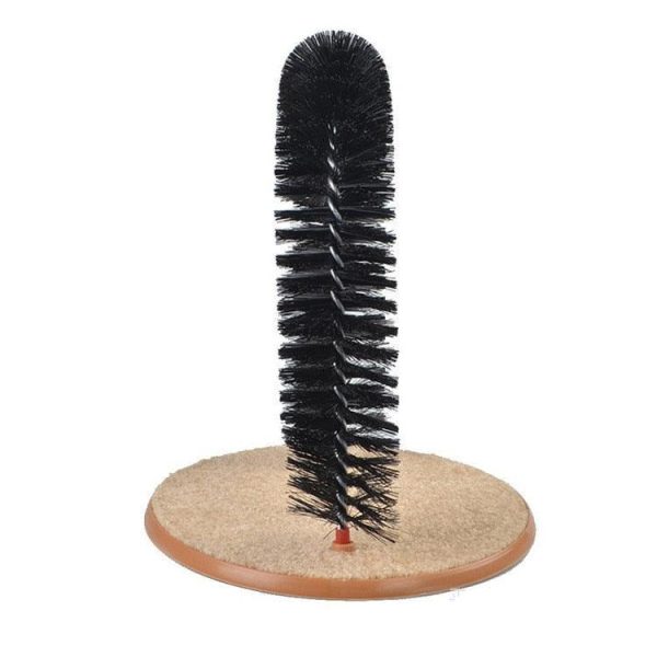 Cat Self Groomer Arch Round Fleece Base Toy - Image 5