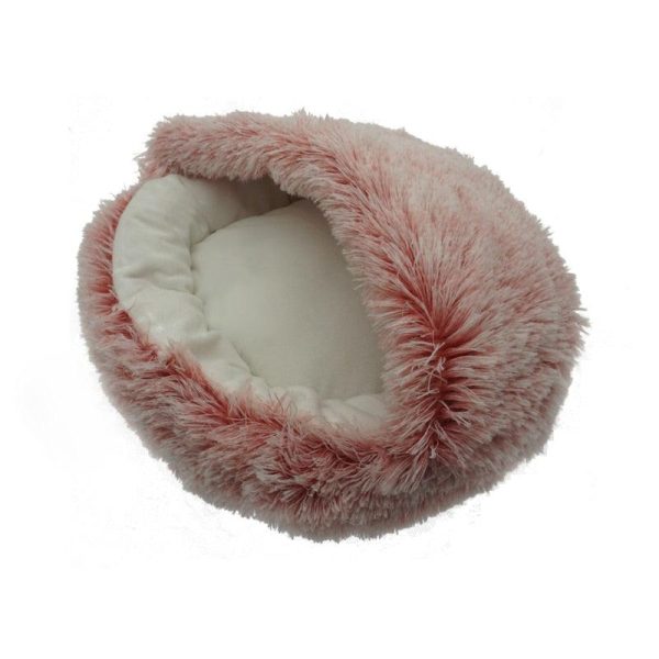 Winter 2 in 1 Cat Bed Round Warm Pet House - Image 12