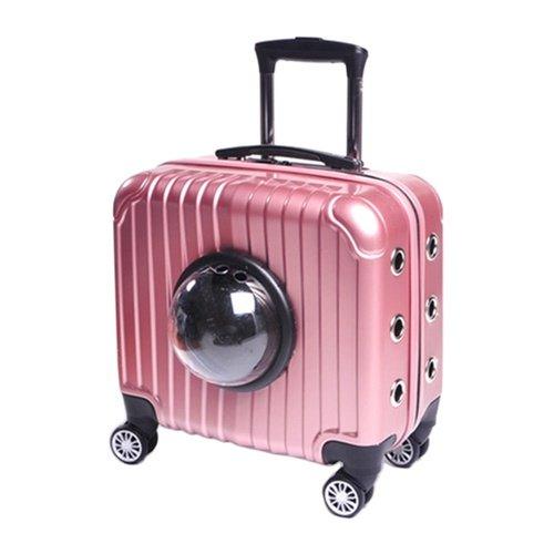 Pet Stroller Carrier Traveling Trolley Case Space Capsule Suitcase - Image 7