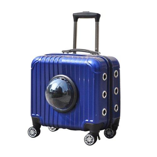 Pet Stroller Carrier Traveling Trolley Case Space Capsule Suitcase - Image 9