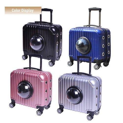 Pet Stroller Carrier Traveling Trolley Case Space Capsule Suitcase - Image 6