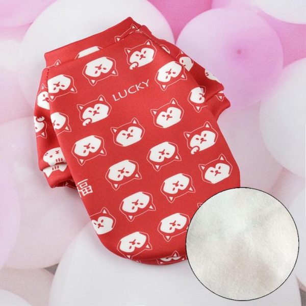 Rabbit Print Pet Cat Costume - Image 11