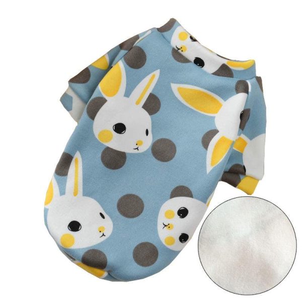 Rabbit Print Pet Cat Costume - Image 10
