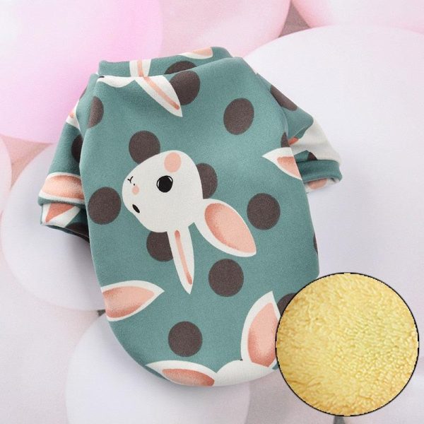 Rabbit Print Pet Cat Costume - Image 18