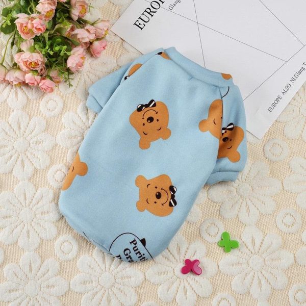 Rabbit Print Pet Cat Costume - Image 2