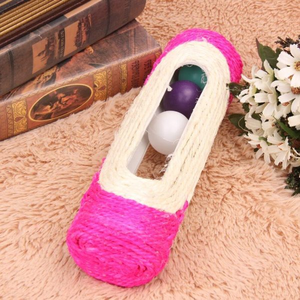 Sisal Scratching Toy With Rolling Balls - Image 4