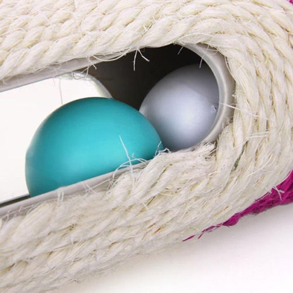 Sisal Scratching Toy With Rolling Balls - Image 5