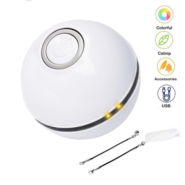 Smart Interactive Cat Toy Colorful LED Ball - Image 5