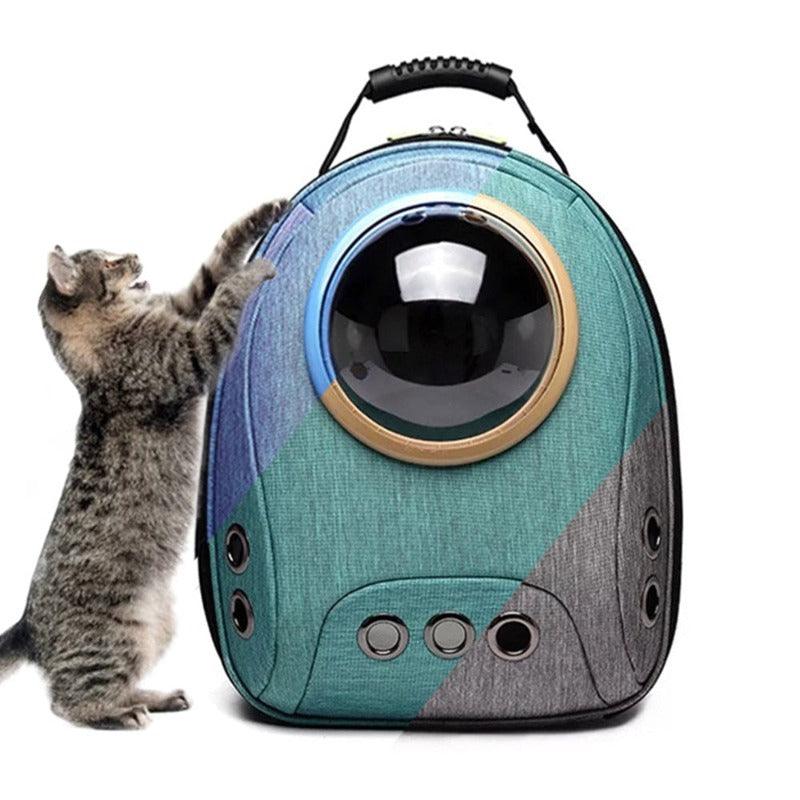 Cats Traveling Backpack Space Capsule Handbag Carrier