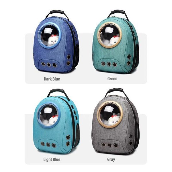 Cats Traveling Backpack Space Capsule Handbag Carrier - Image 4